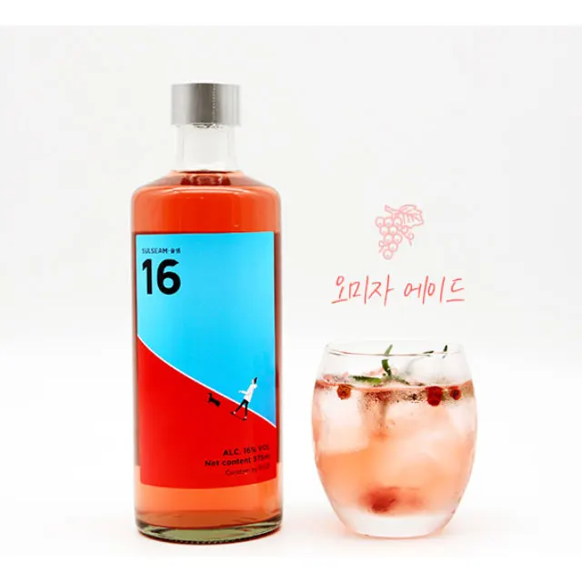 Hot selling In Korea Korean Liquor SULSEAM 16 Schizandra berry liquor
