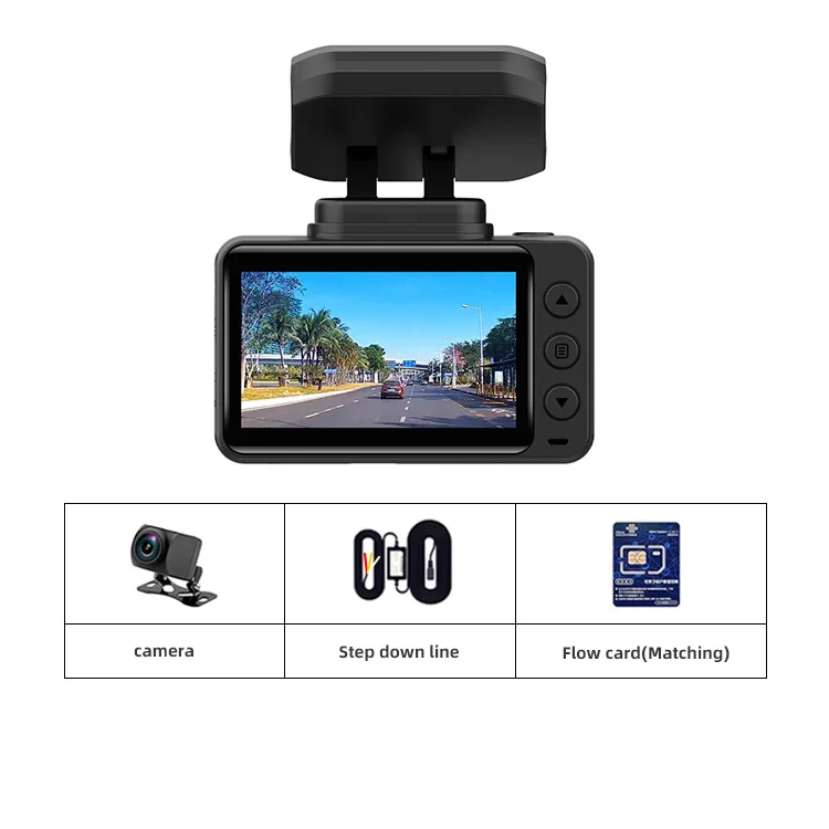 2021 новейший 4K HD сенсорный экран черный ящик Android автомобильный Регистратор