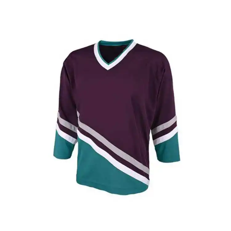 Sports Wear Ice Hockey Jersey 100% Polyester Made Adults Wear