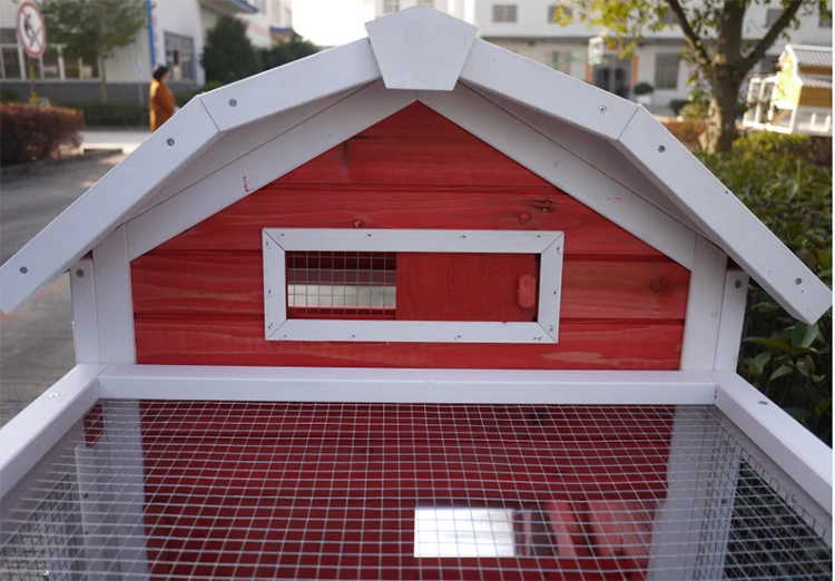 coupe hen house pet cages fencing large run China supplier Hot sell Wooden chicken coop With galvanized wire mesh run
