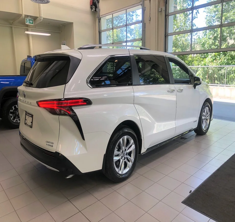 Подержанный интерьер Шато для Sienna Hybrid Limited С оттоманными сиденьями 2020 2021