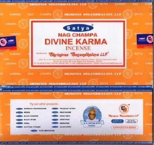 Wholesale Satya Nag champa Egyptian Pyramid incense Sticks Pack of 12 Boxes 15gm each (180gm) home fragrance puja spiritual