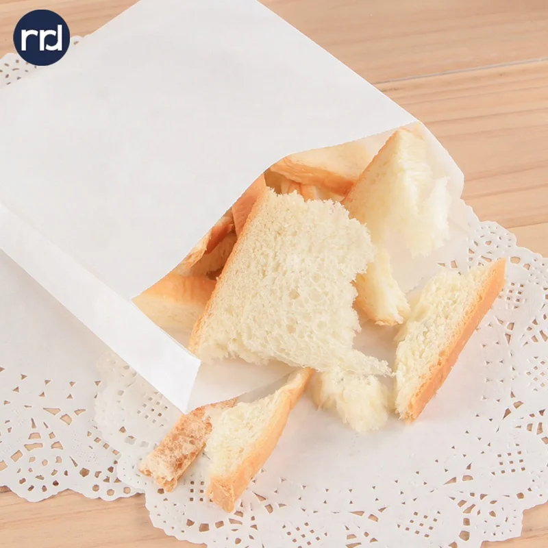 
 Оптовая продажа продуктов RRD с логотипом на заказ, маленькие бумажные пакеты с восковым покрытием для пакетиков для гамбургеров, сэндвичей  