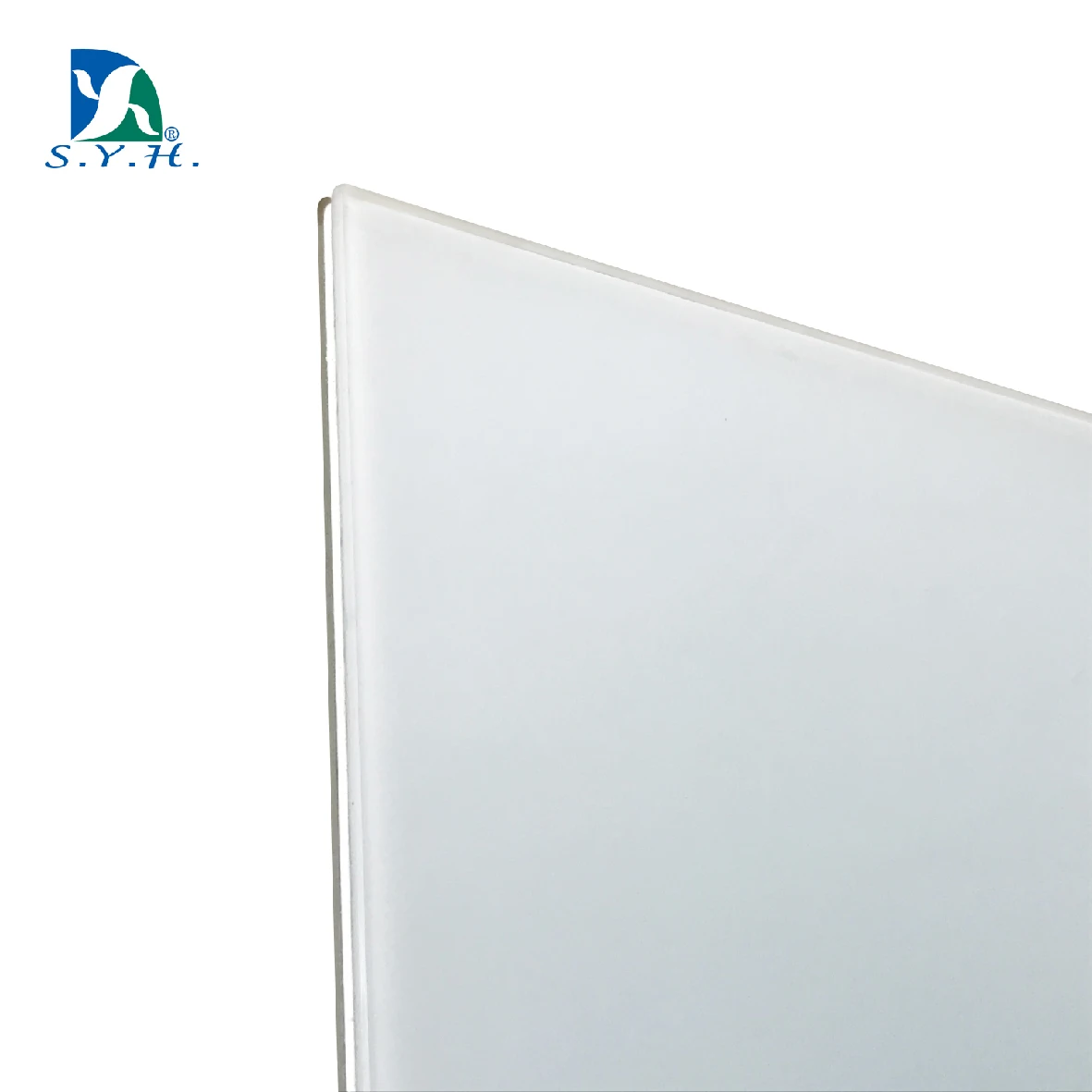 Double side reversible  tempered  magnetic glass whiteboard with stand