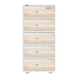 Omni Plastic Cabinet No.1366/5 Drawer for clothes