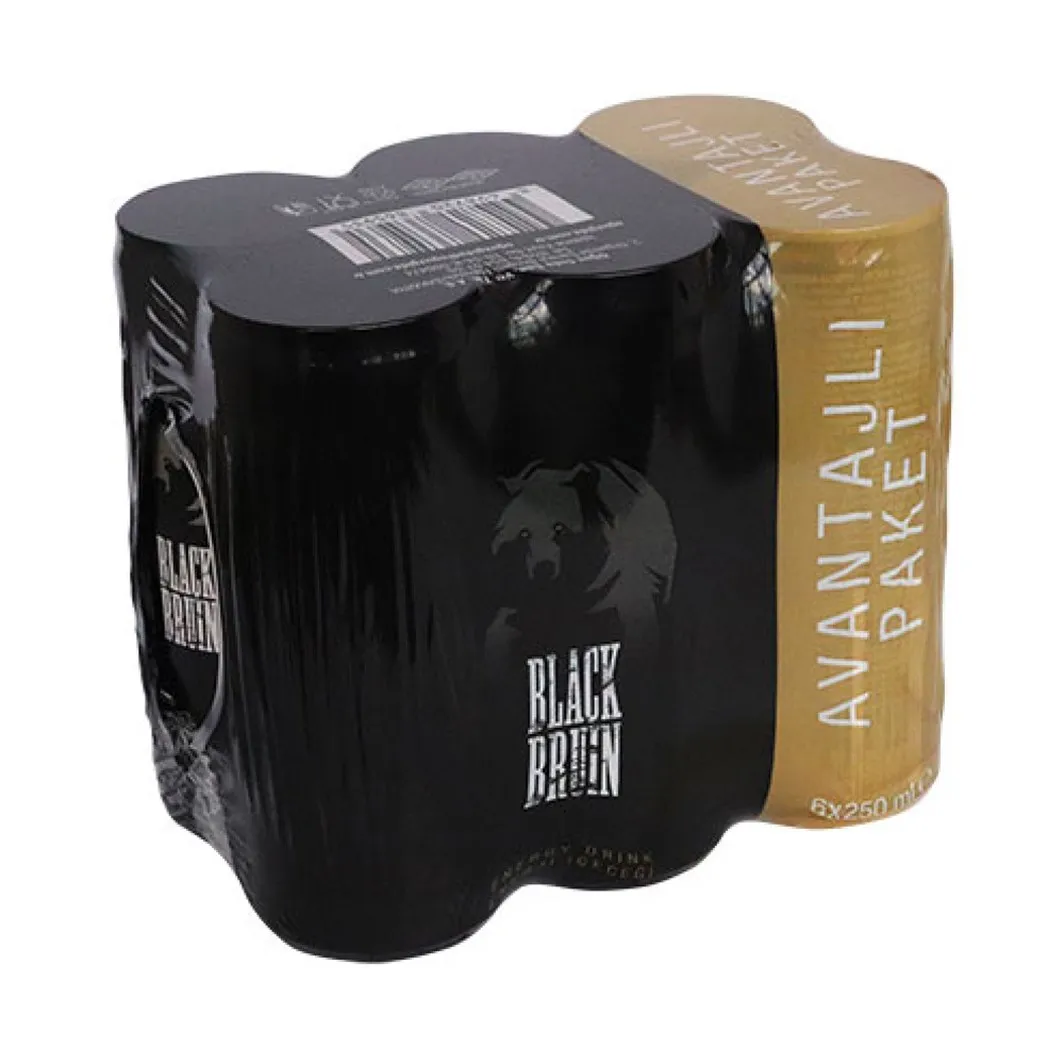 Black Bruin Energy Drink Made in Turkey 250 ml x 24 pcs