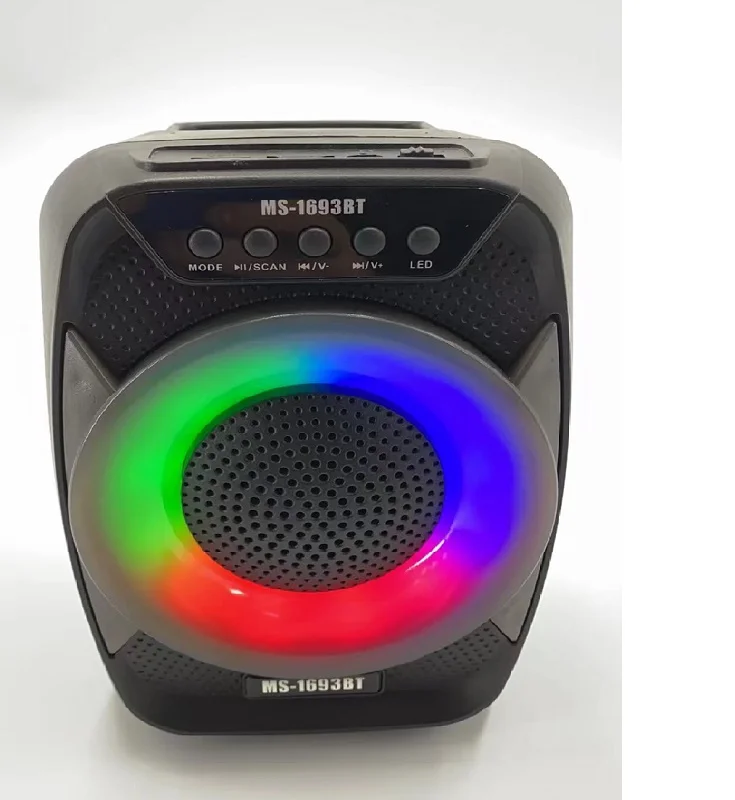 New  beautiful light  outdoor Soundbox Speaker with FM,AUX-in,Record&MIC Function