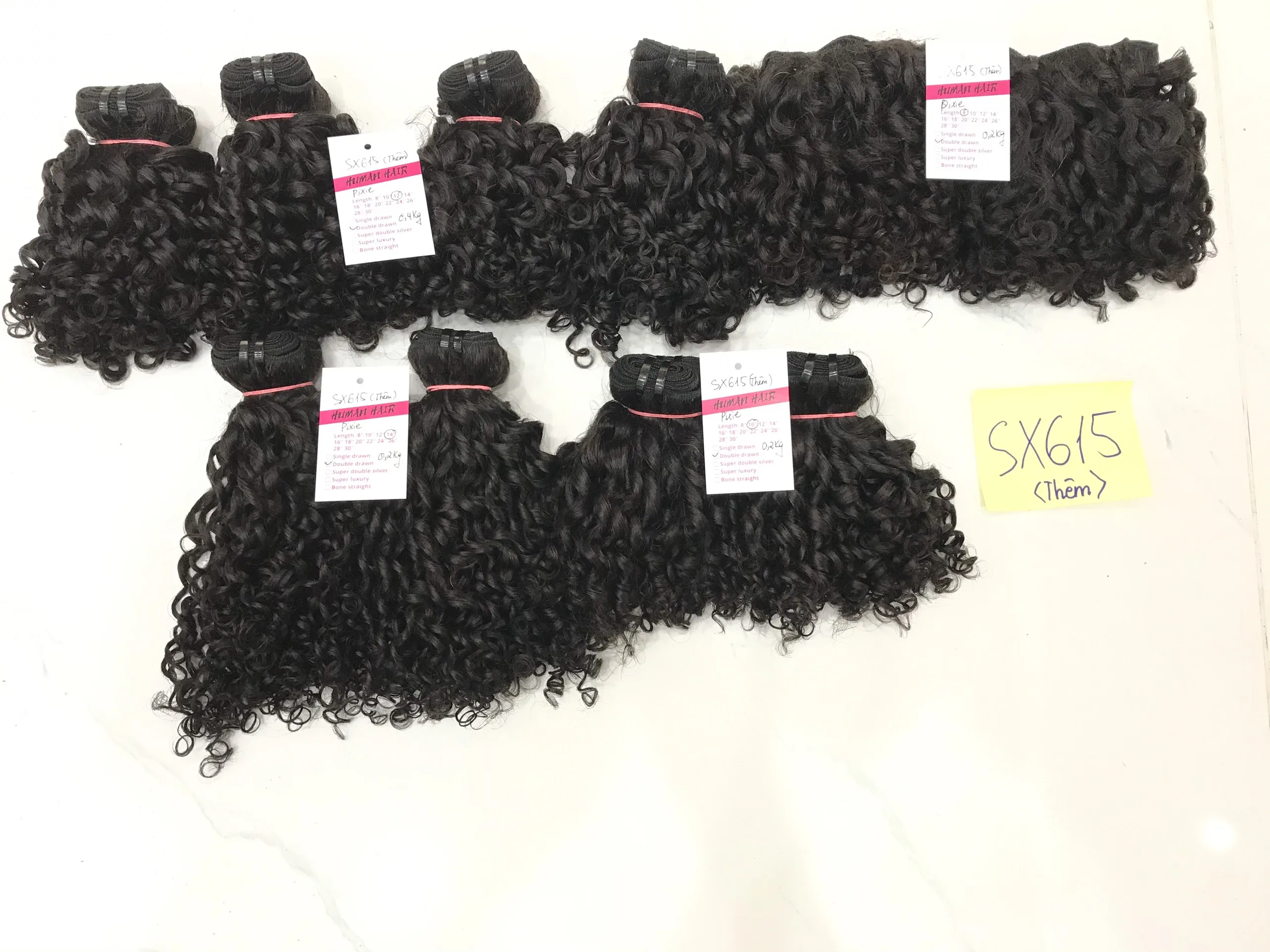 Бонусная Распродажа только сегодня! Накладные вьющиеся волосы любимый стиль все время 100% натуральные вьетнамская заводская цена