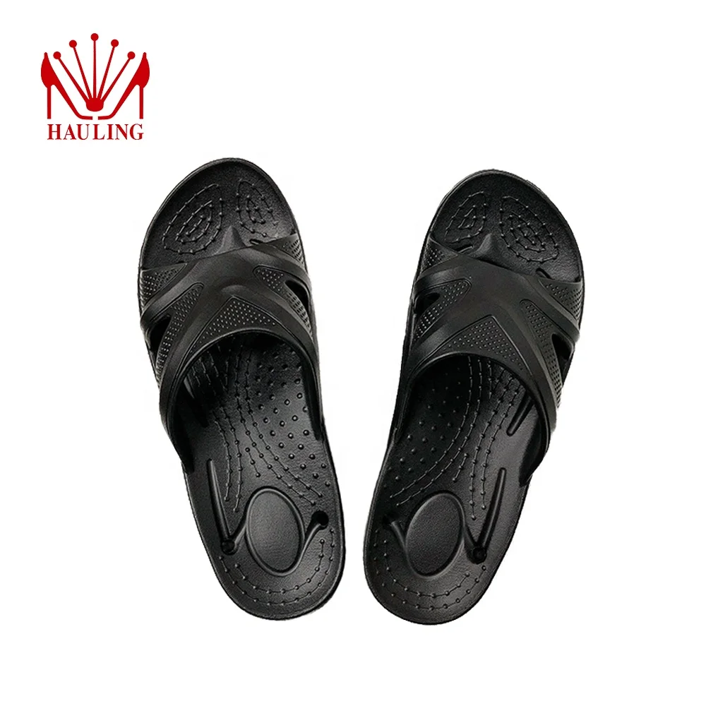 Taiwan High Quality Anti-Slippery EVA Sandals and Slippers Quick-Drying Print Logo Hard-Wearing EVA Sandals Men Pass SGS