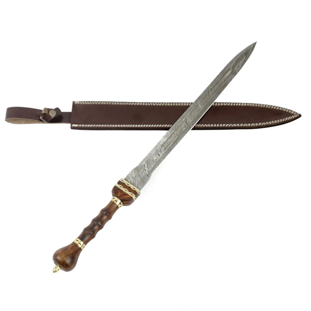 Top Quality Damascus Steel Handmade Sword Custom design Stainless steel Damascus Sword