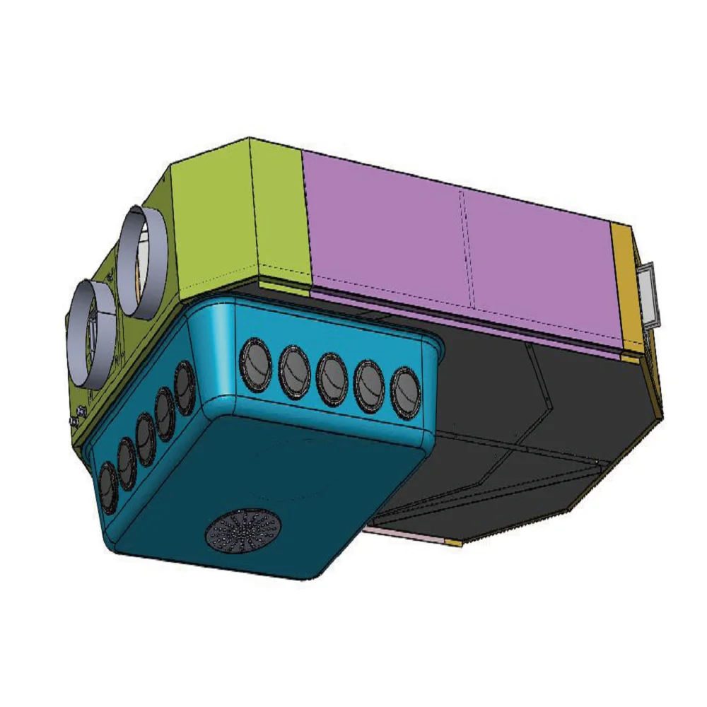 [K-AIR] Bus rooftop installation sensible heat ventilation system