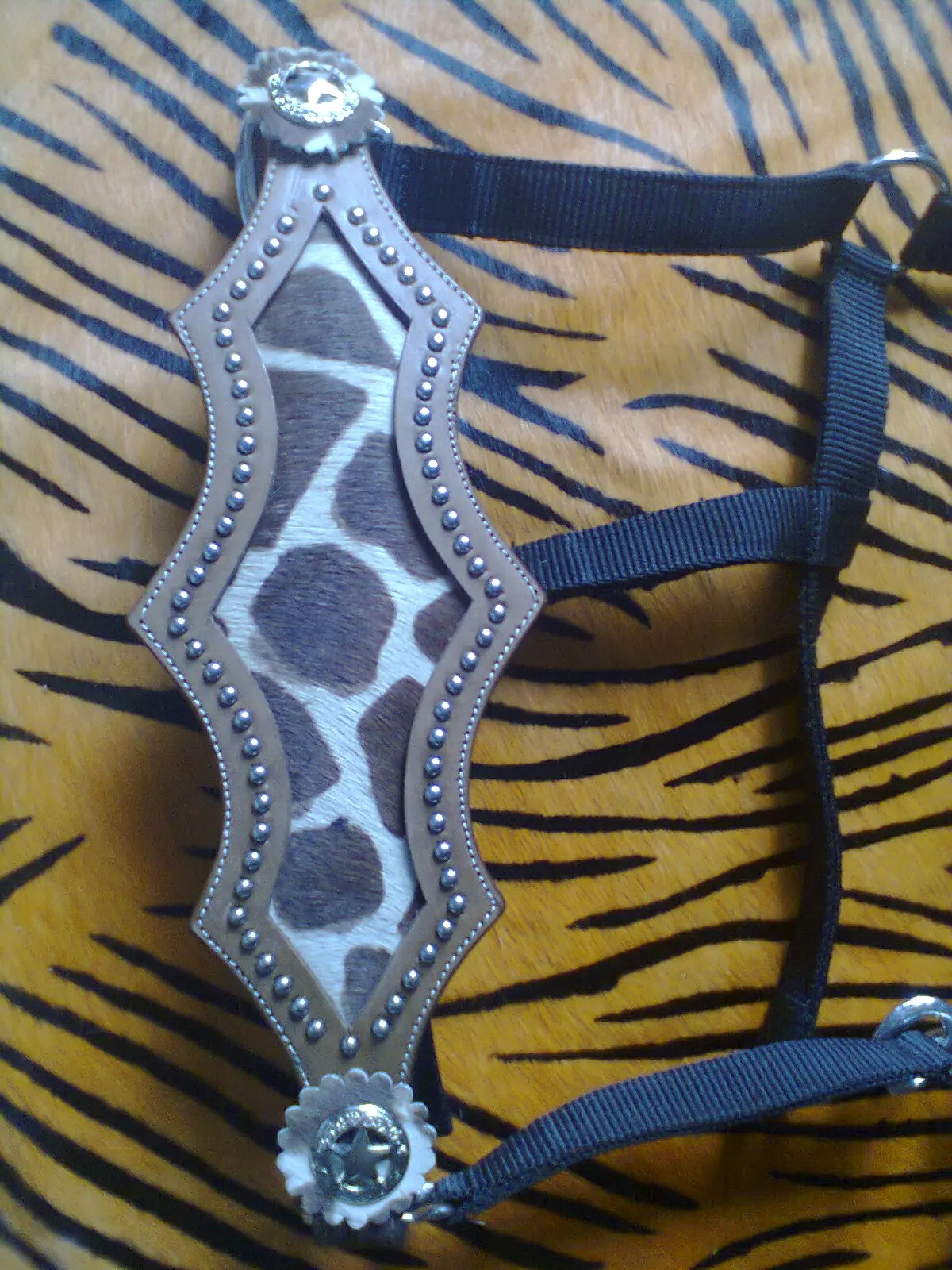 New Fancy Bling Bronc Halter Horse Halter Different and Attractive Horse Bronco Halter Assorted colors