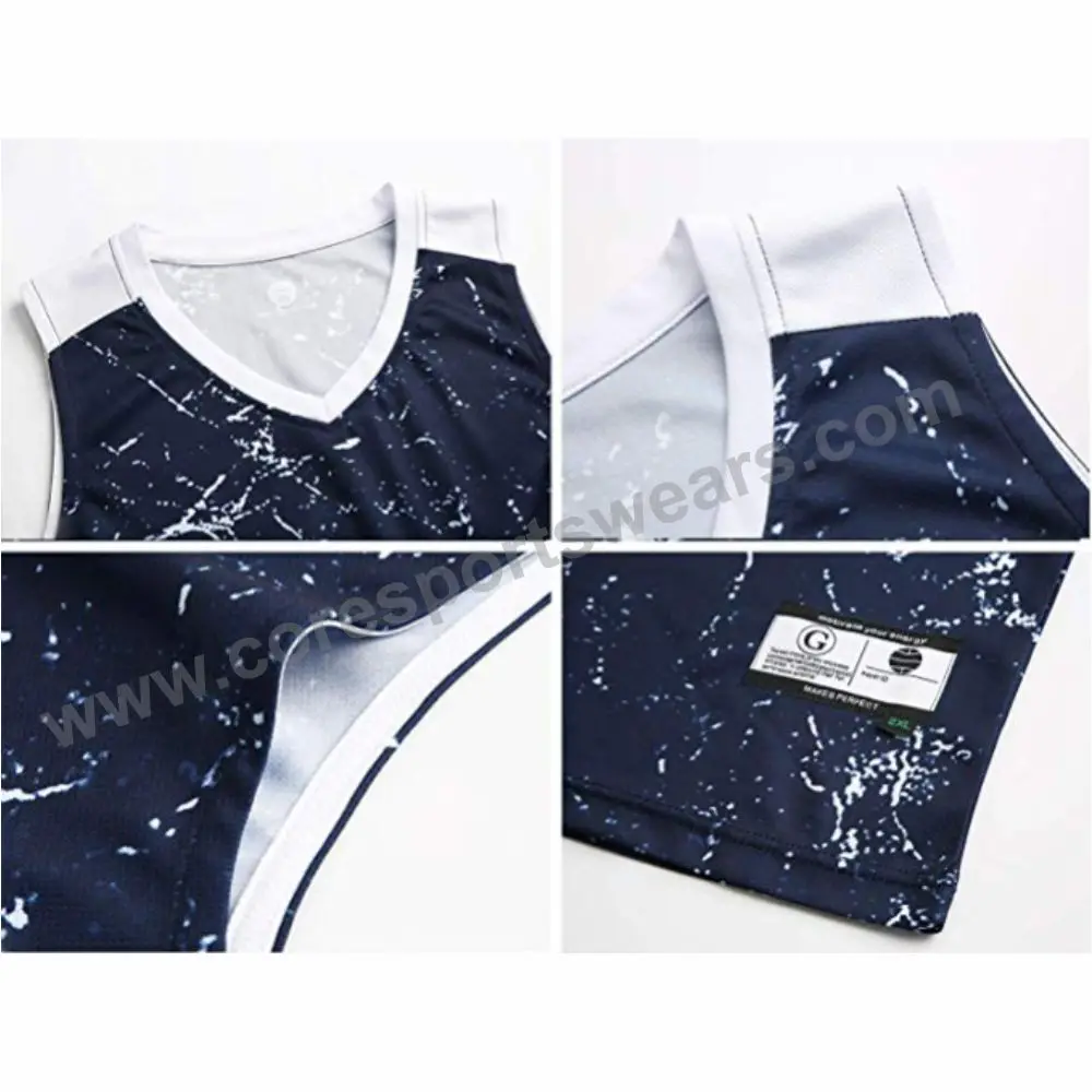 Custom Basketball Jerseys Set Men Camouflage Youth Basketball Uniform Team Training Tracksuit Beautiful Designed Uniform