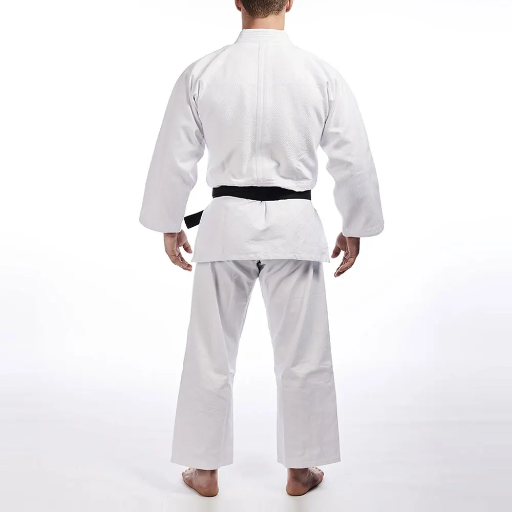 450gsm 100% Cotton Fabric Judo Kimono Double Weave White Judo Uniform Judo Gi