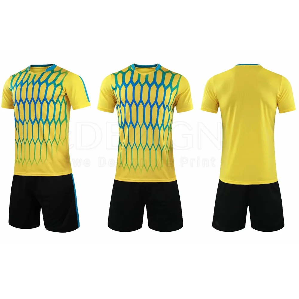
Новый дизайн на заказ, высокое качество, Заводская оригинальная Футбольная форма, индивидуальное имя команды, футбольные комплекты, индивидуальная печать логотипа 