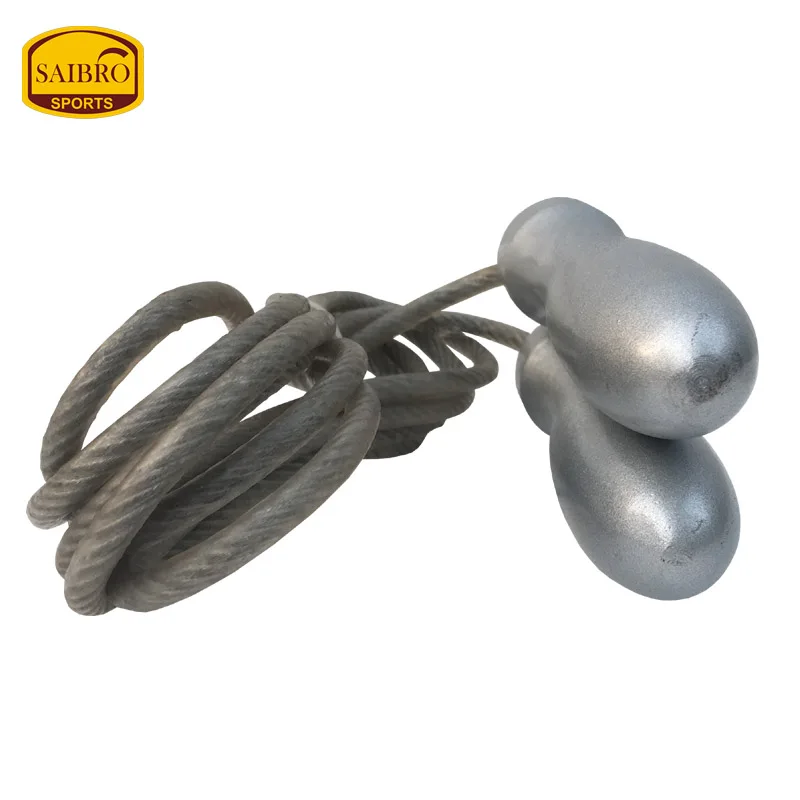 Steel Cable Wire Skipping/Jump Rope Great for boxing, speed and fitness training ,Tangle-Free Skipping Rope