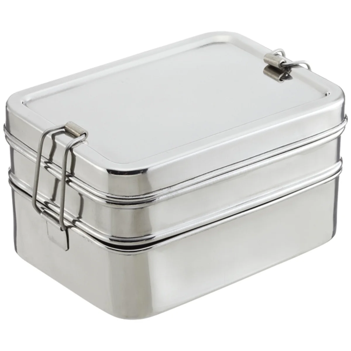 
promotional stainless steel sandwich lunch box Indian lunch box with customized size and logo 