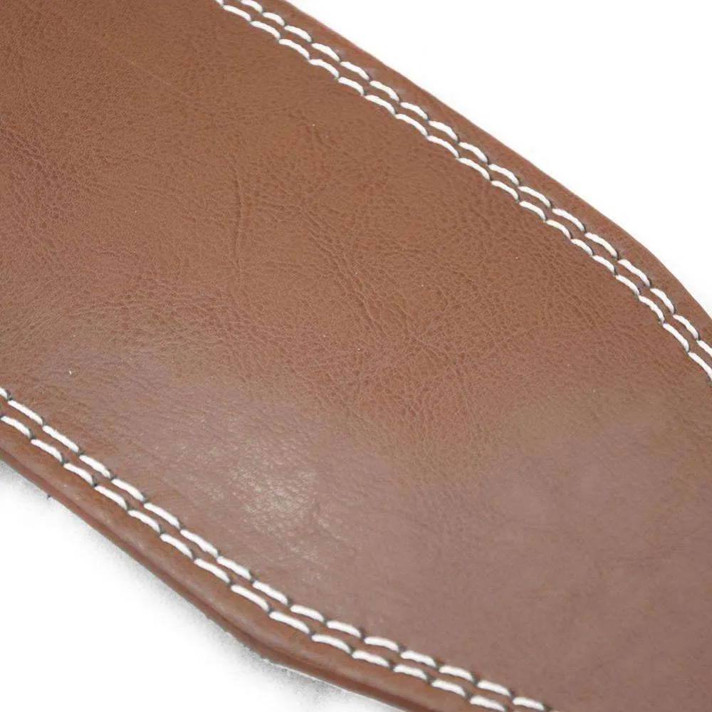 Durable Custom Weight Lifting Belt Powerlifting Cowhide Leather Gym Belt