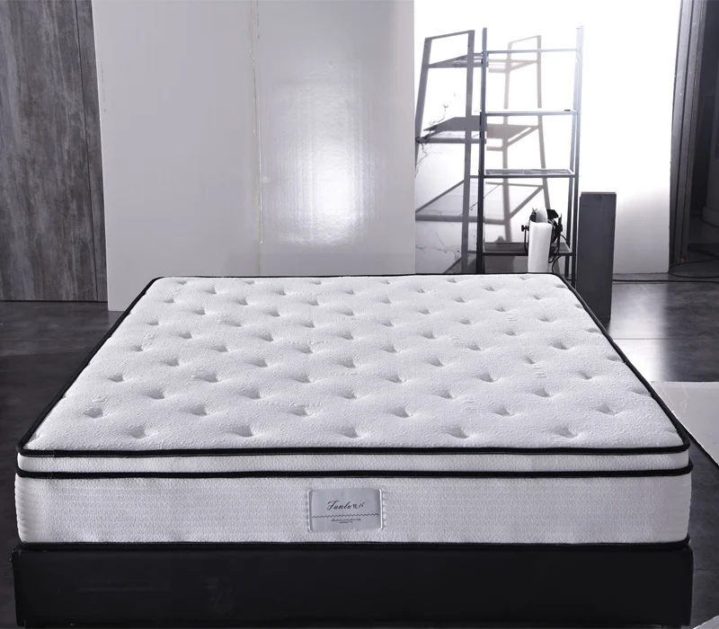 
Compressed Queen King Size Latex 5-Zone Pocket Spring Mattress 