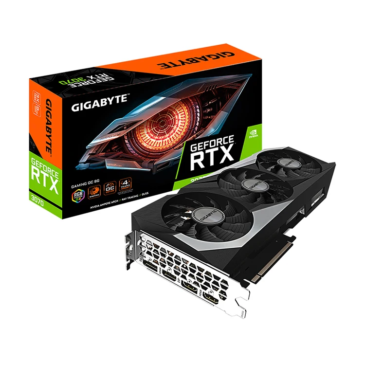 
GIGABYTE NVIDIA AORUS GeForce RTX 3060 Ti MASTER 8G Gaming Graphics Card with GDDR6 Memory Support AMD Ryzen 9 5900X CPU 