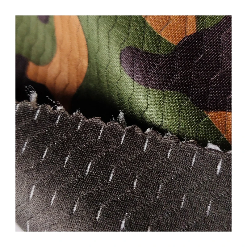  Камуфляжная ткань с принтом 260 г/м2 волнистая стильная стеганая Stoffe