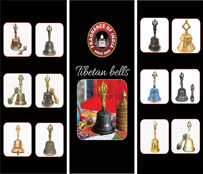 High Quality Divine Tibetan Tinza Tibetan Buddhism Tinza Tibetan Buddisht Cymbal Tingsha Bells Best Wholesale Price India