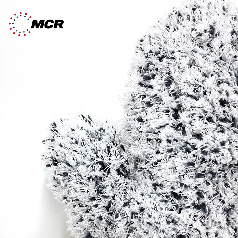 [NEW] KOREAN MICROFIBER SHINE WASH MITT Premium Detailing Goods Super Soft Long Pile 1100gsm SCRATCH-FREE CAR CLEANING CARE
