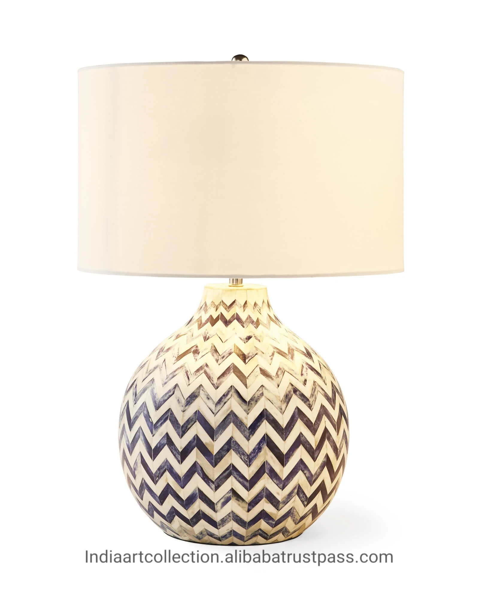 Best design westerly bone inlay table lamp for living room
