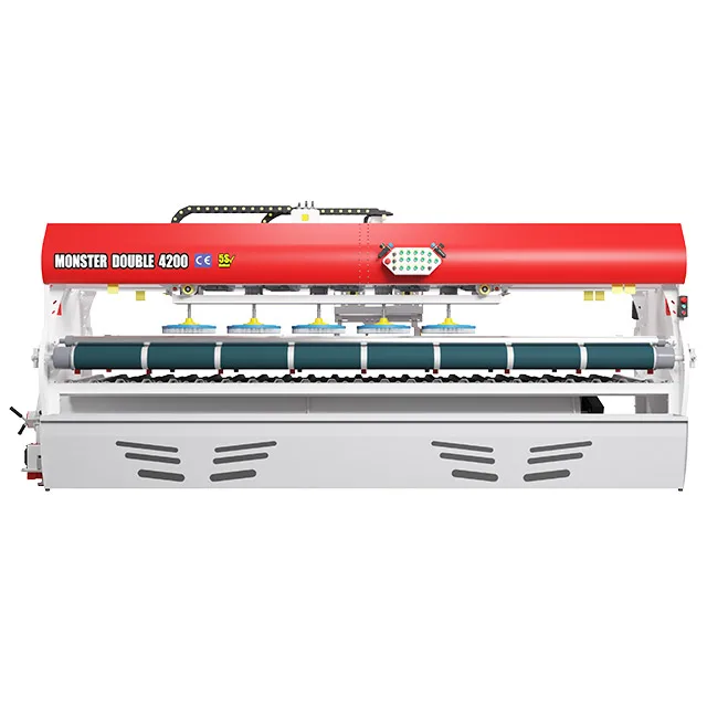 Full Automatic Carpet Washing & Centrifuge Machine Monster Double 4200 White