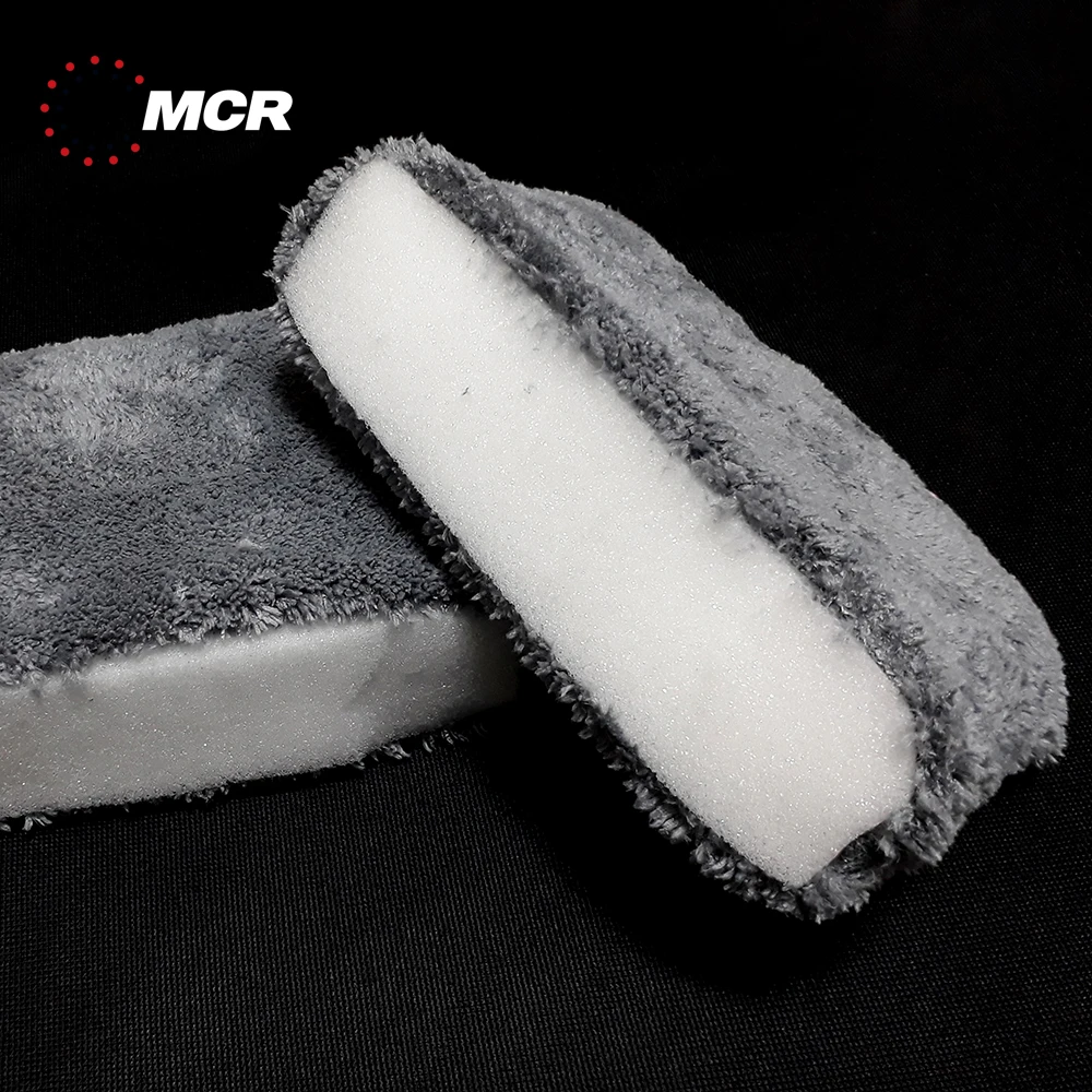 WASH PAD KOREAN MICROFIBER SOFT High Pile Including 4cm PU Sponge SCRATCH-FREE PREMIUM