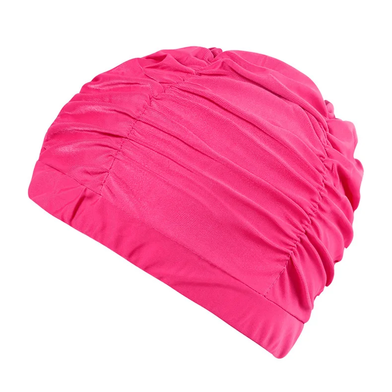 Breathable Bathing Swimming Cap Stretch Swim Pool Seaside Water Sport Elastic Cap