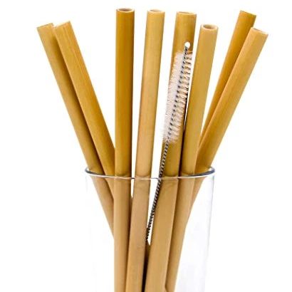 Natural Bamboo straws made in Vietnam