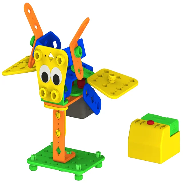 Korean DIY stem toy for education UARO BASIC + safe and easy toy robot for children to build