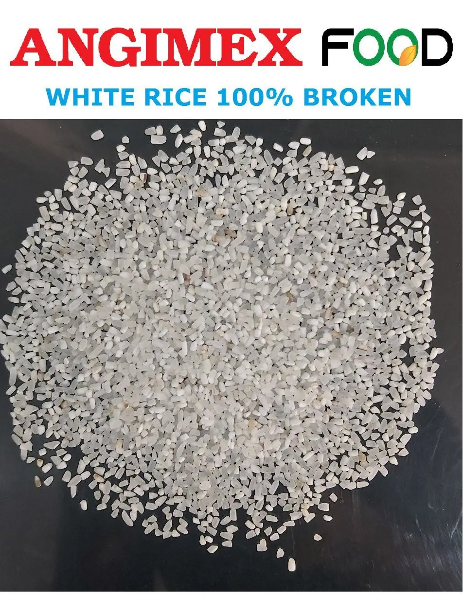 Hot New Product Made in Viet Nam High Quality Export 100% Long Grain White Rice 100% Broken with Best Price