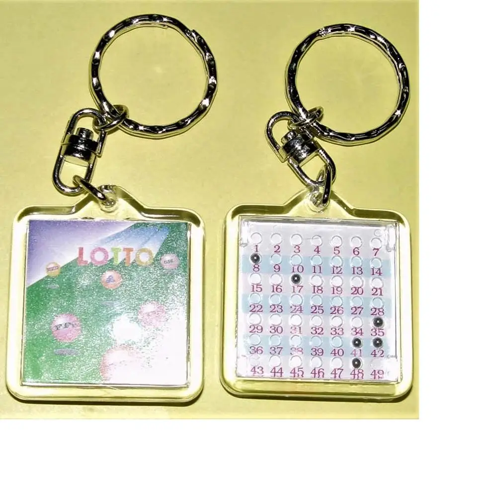 Wholesales STARWOOD lotto lottery Acrylic plastic Keychain #92026 key fob holder 649 promotional
