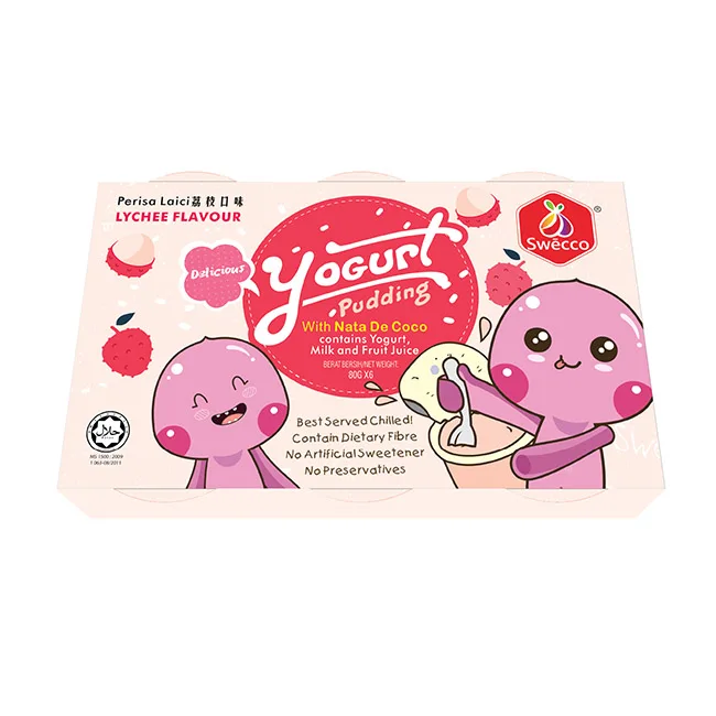 Освежающие десертные чашки с йогуртом и личи лучше всего использовать в жаркие солнечные дни холодный холодильник для еды