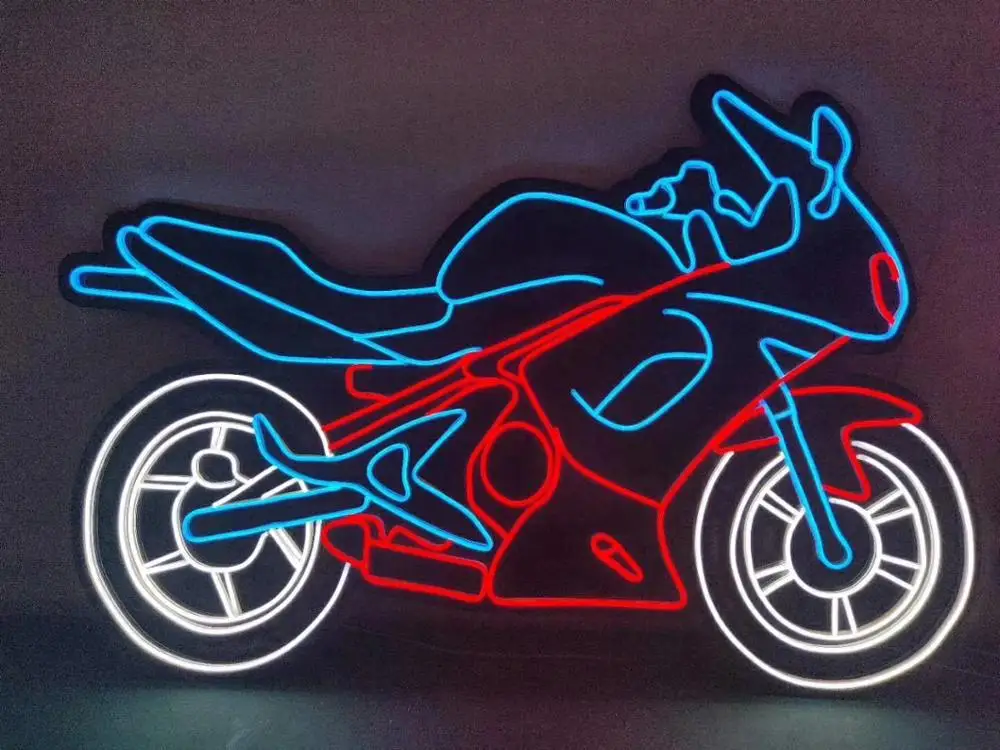 Multi-color LED Neon Digital Business Sign Promotional LED Signage Flexible Rope Light Ultra-Thin Light LED Strip