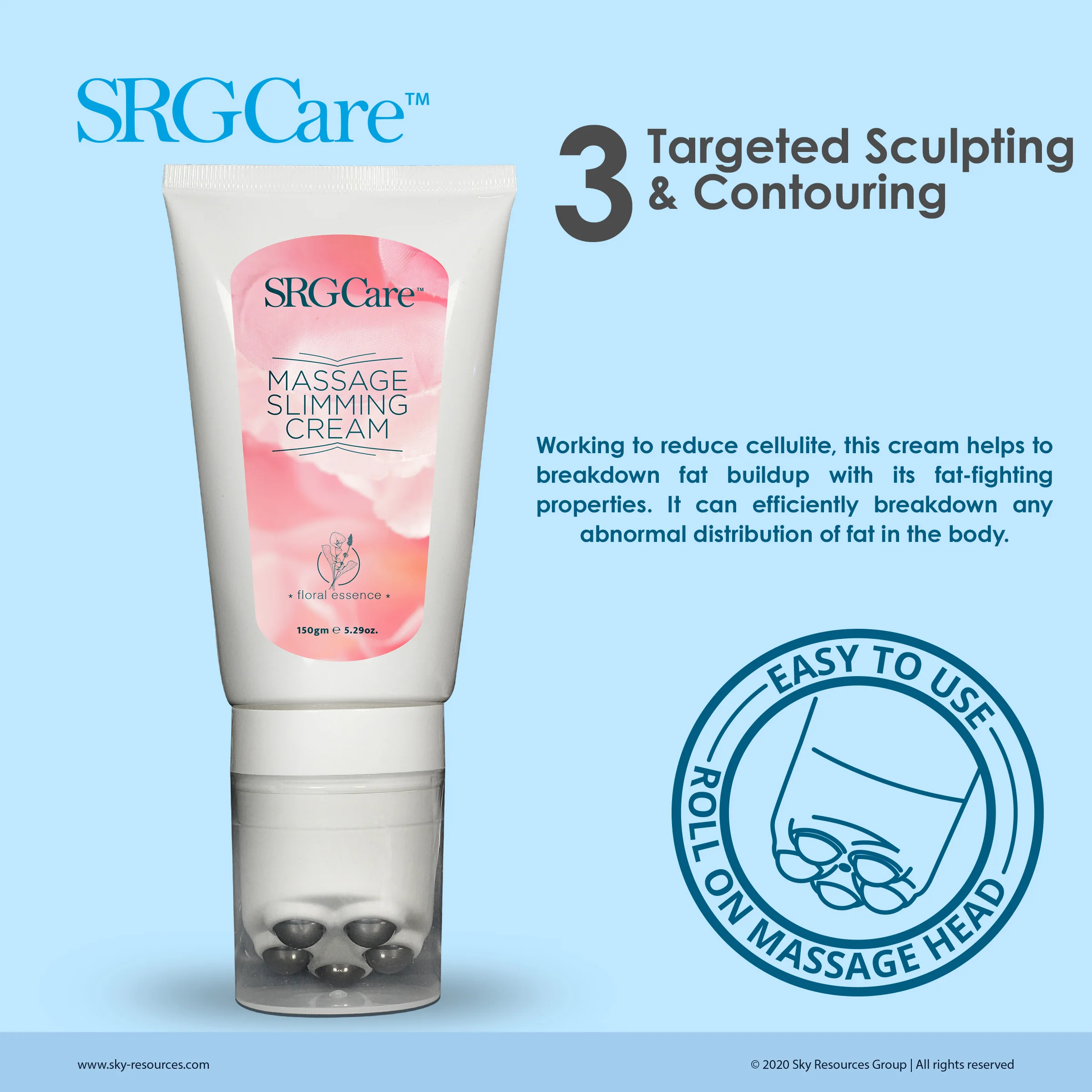 Fast & Easy Massage gel with roller diet control appetite suppressant body detox 3 Steps Slimming Program for weight loss people