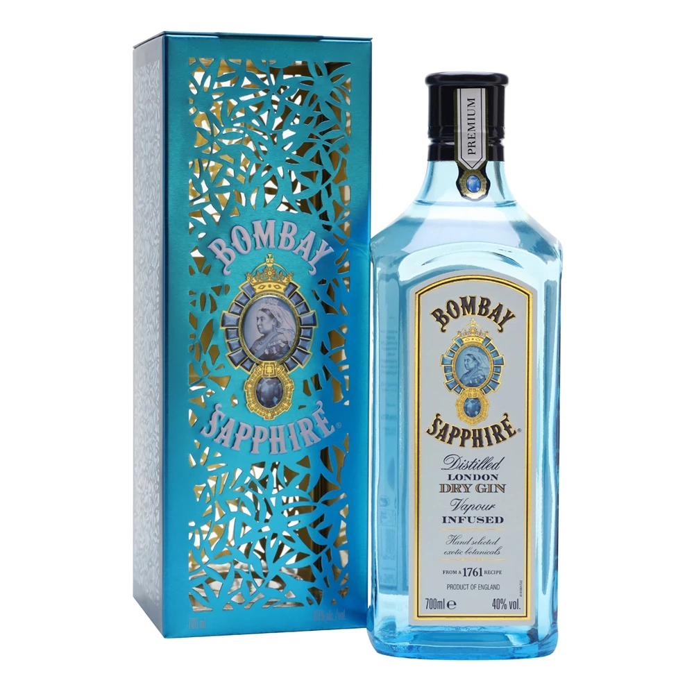 Bombay Vapour Infused Distilled London Dry Gin 750mL / Bombay London Dry Gin 1L / Bombay Original Dry Gin 70cl
