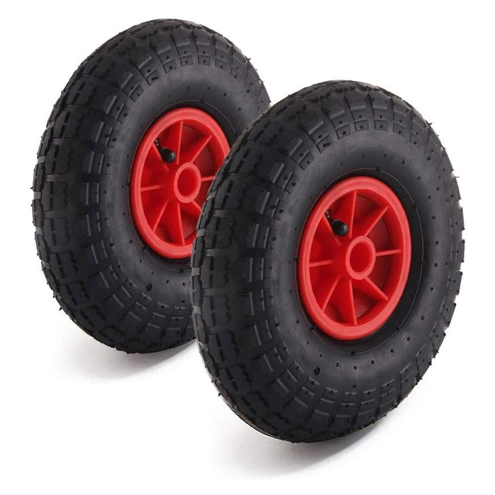 10 inch Pneumatic rubber Wheels 260MM Replacement Wheel for Wheelbarrow Sack