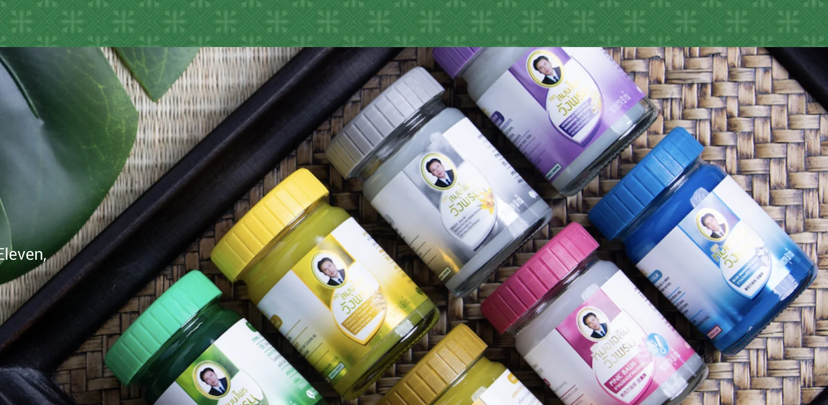 Wang Prom Herb Green Balm (Cool) Relieve of Insect Bite Ointment 50g.