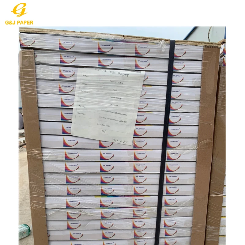 2024 Hot Sale 48-80GSM Carbonless Continuous 1- 3 Ply Computer Paper 610x860mm