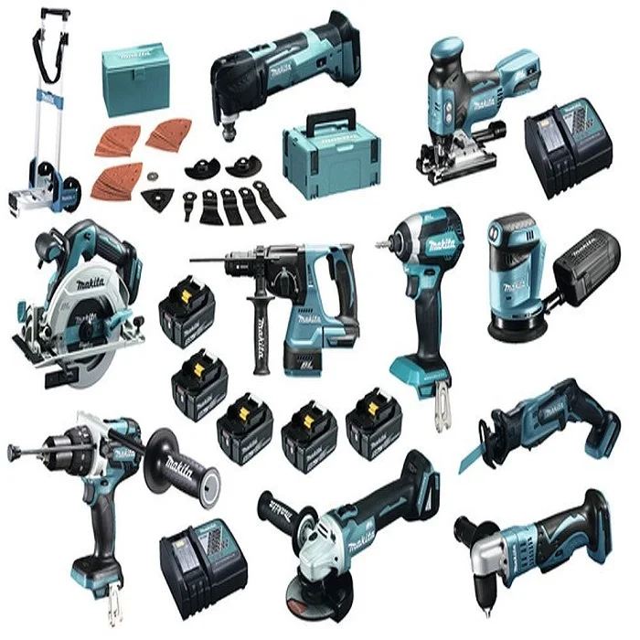 Complete Makitas XT1500 18-Volt LXT Lithium-Ion Cordless 15-Piece Combo Kit