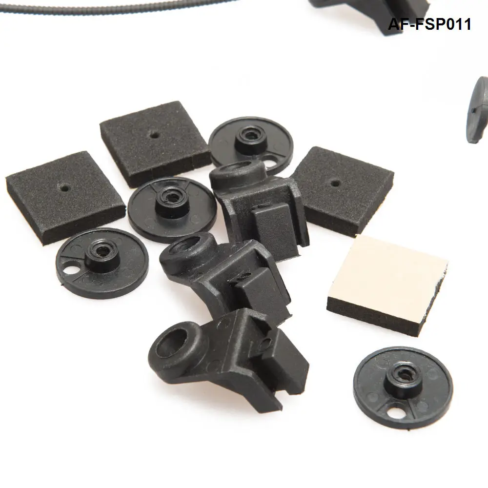 Fan Mount Kit For Car Vehicle Electric Radiator Fan Mounting Tie Rod Kit Bracket Parts Set Plastic Ties Straps AF-FSP011