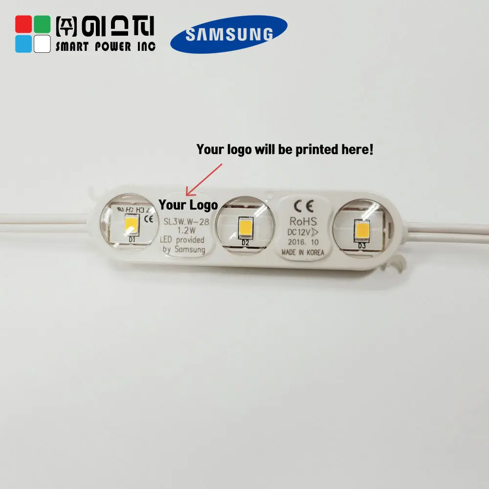 
Korea Samsung led modules white 3 dot 3528 for outdoor advertising signange made in Korea 