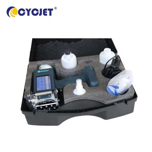 CYCJET ALT 160 Plus steel structure hand held inkjet printer / steel pipe inkjet printer/ Industrial Concrete Printing Machine