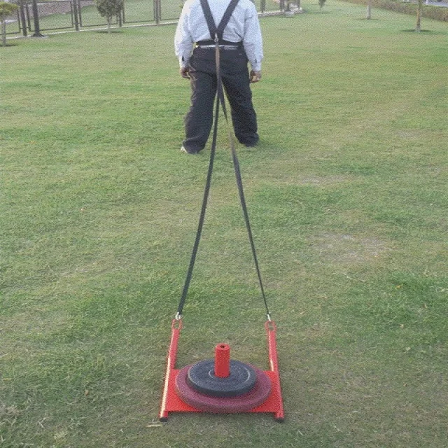 Resistance Sledge with Harness Belt for Sports Training