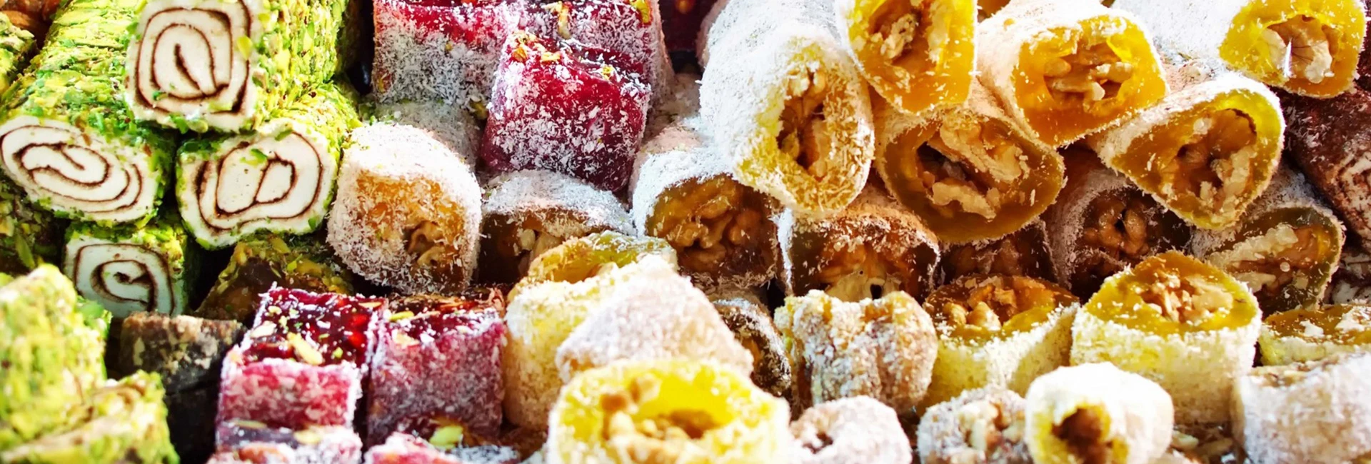 Hot Sale!!! First Quality ,100 gr ,ORANGE FLAVORED TURKISH DELIGHT, Ready to Ship Sweet Candy