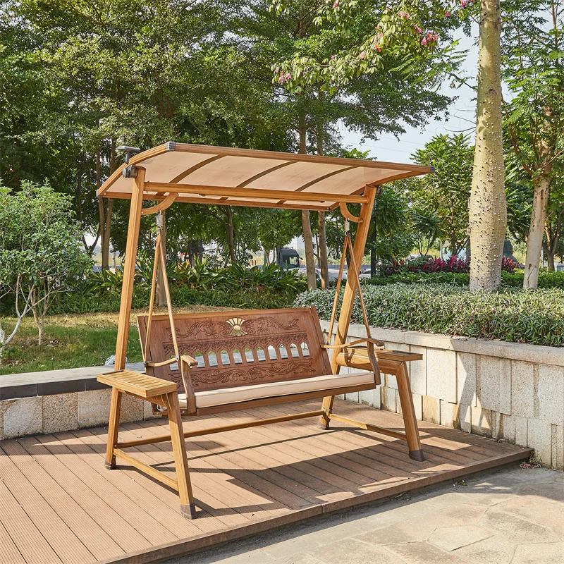 Уличная мебель оптовая продажа алюминиевые качели для сада отдыха балкона металлические 2 сидений Панама патио взрослых