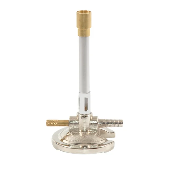 Adjustable Laboratory Use Flame Retainer Bunsen Burner Riffled Nozzle / Laboratory Bunsen Burner